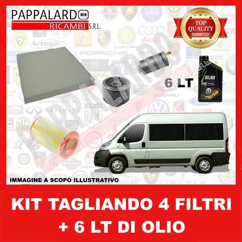 Kit tagliando filtri 6 - tagliando, +