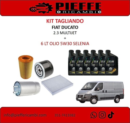 Kit filtri tagliando 6 lt - filtri,